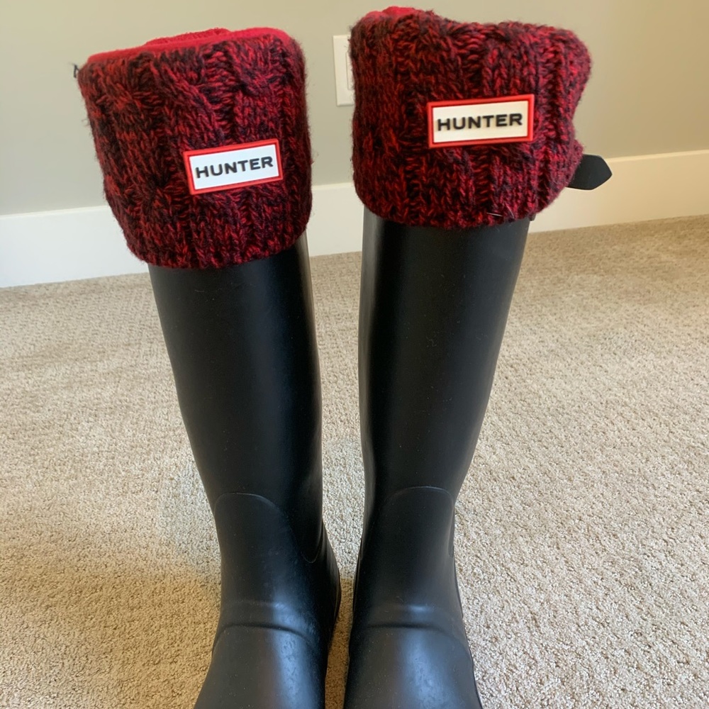 Hunter Tall Rain Boots - Picture 2 of 7